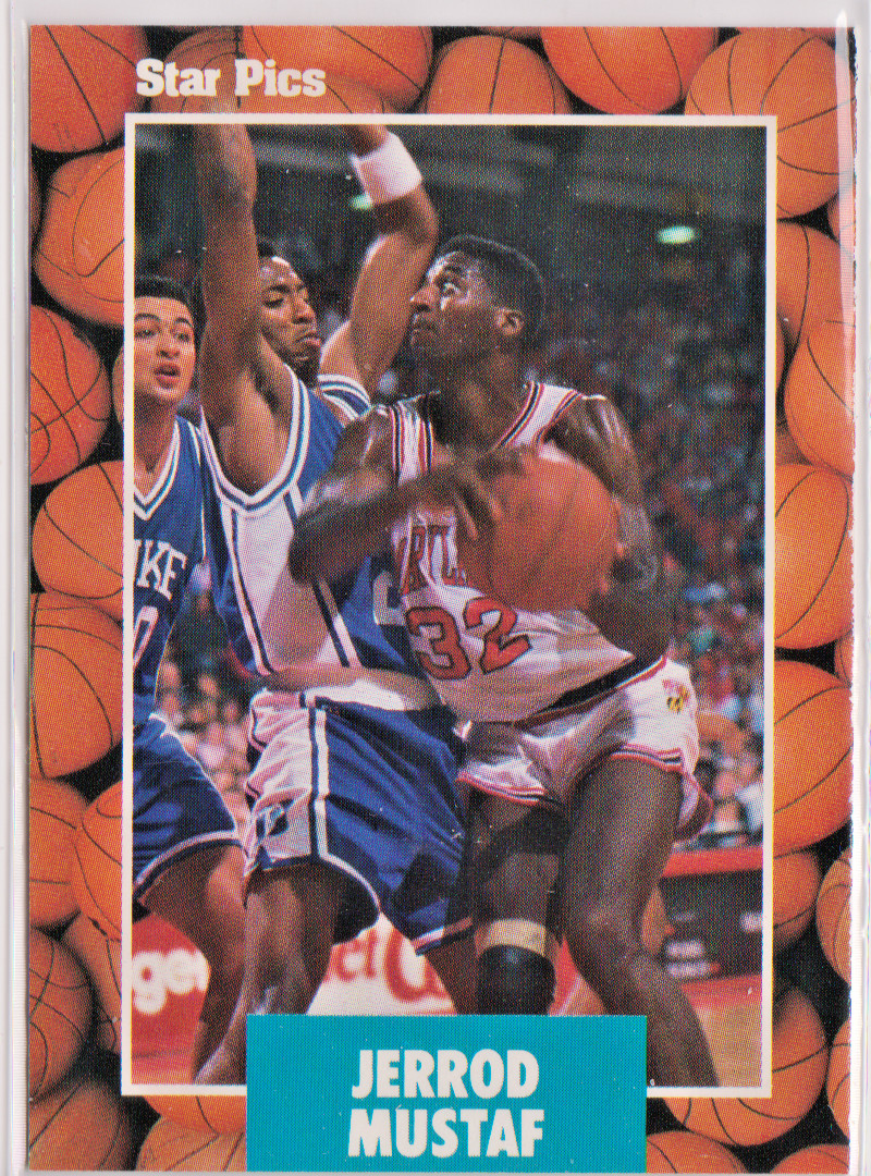 Derek Strong Xavier Musketeer's Forward/Center 1990 Star Pics Card #63 Near Mint
