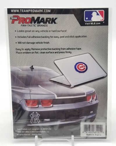 Team ProMark LOS ANGELES ANGELS Automotive Team 3D Aluminum Emblem MLB New NOS - Picture 4 of 5