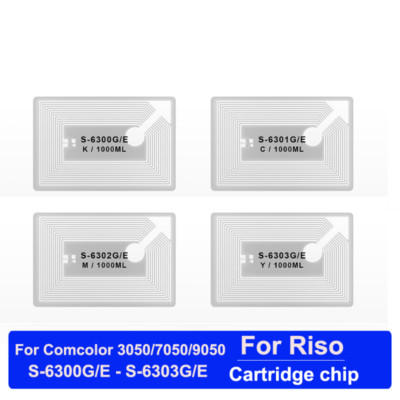 Cartridge Chip for Riso 3050 7050 9050 S-6300G/E S-6301G/E S-6302G/E S-6303G/E