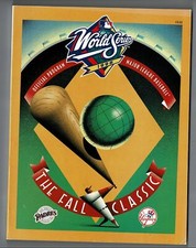 1998 World Series Official MLB Baseball Vintage Original Program 13780
