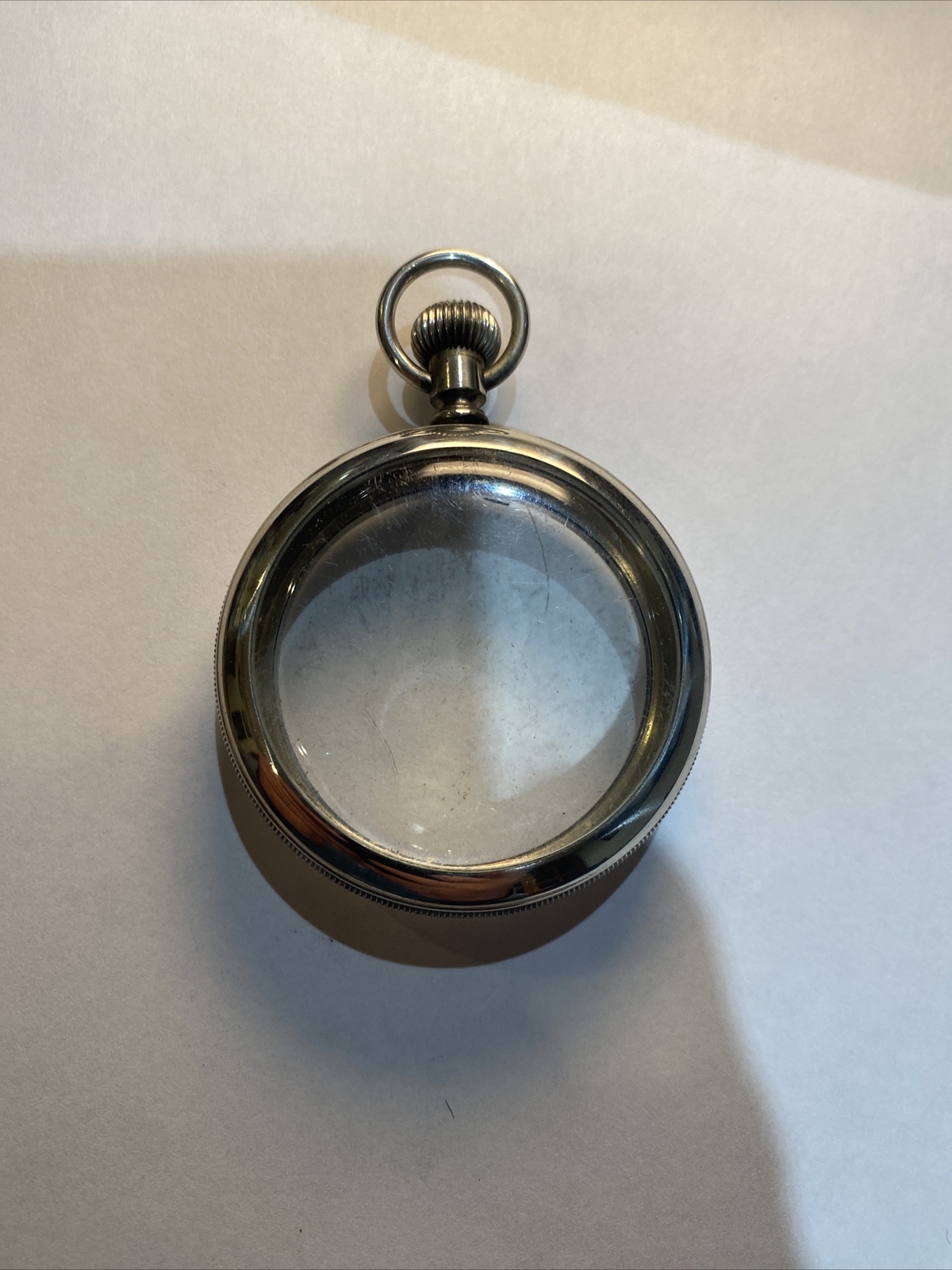 16 size Factory glass back Original display Pocket Watch Salesman Case