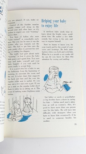 1966 Baby Book New York State Dept. of Health Parenting Pamphlet - Picture 7 of 10