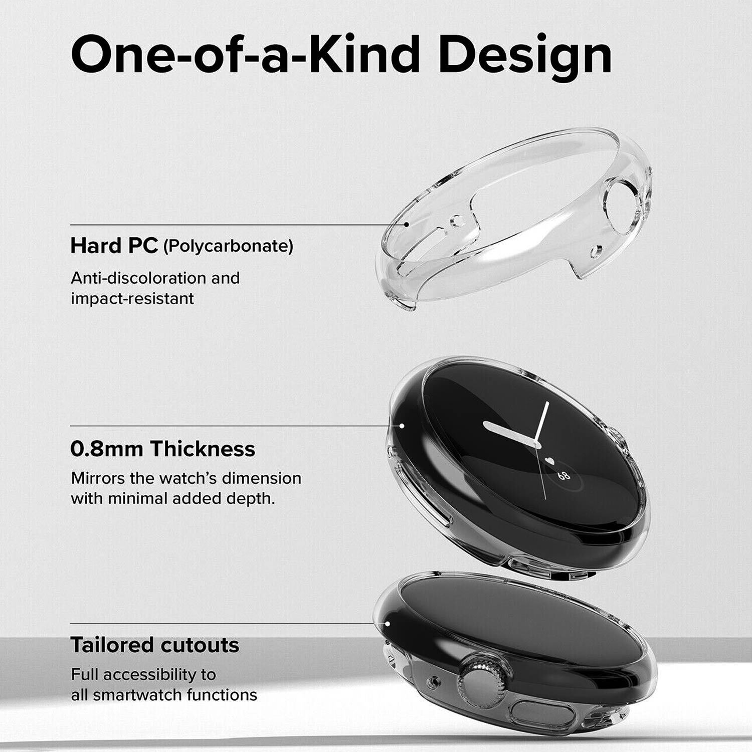 for-google-pixel-watch-2-case-shockproof-clear-hard-case-cover-screen