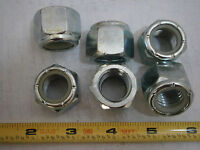 Lock Nuts 3/4-10 Steel Zinc Plated Nylon Insert Lot Of 6 1649 Lock Nuts 3/4-10 Steel Zinc Plated Nylon Insert Lot Of 6 1649