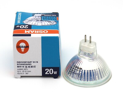 OSRAM LED MR16 Vetro Riflettore 2,6W=20W GU5,3 12V 210lm Bianco - Foto 9