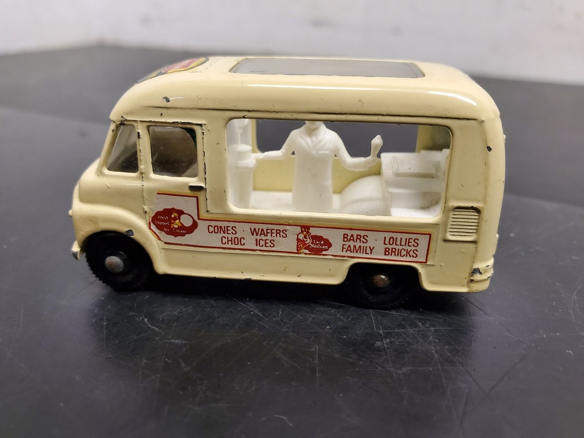 ミニカー マッチボックス No.47 ICE CREAM SHOP VTG MATCHBOX COMMER ICE CREAM CANTEEN NO. 47 MADE IN ENGLAND