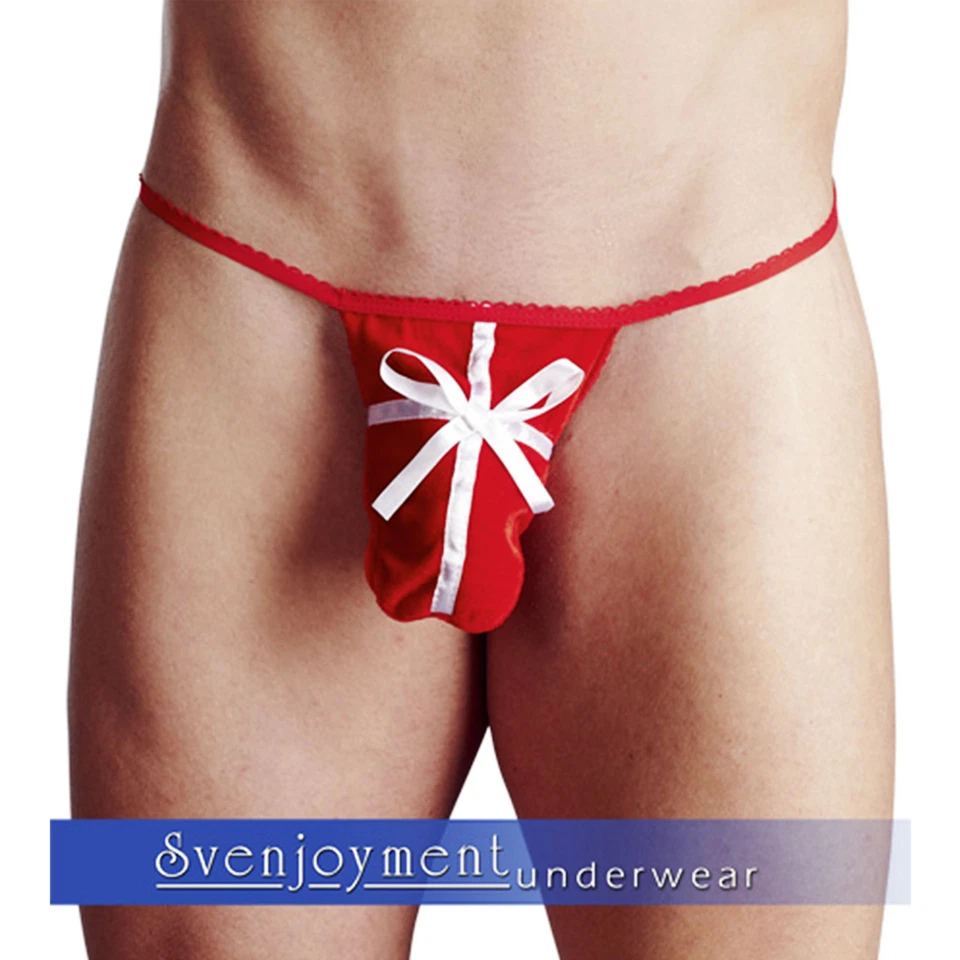 Lingerie Sexy Homme String Paquet Cadeau - SVENJOYMENT - Photo 1/1