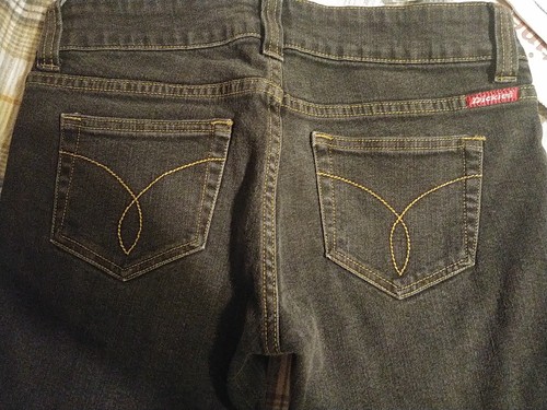 Dickies Girl Women's Jeans 7 Black - Picture 5 of 10