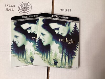 Twilight 4K Ultra HD/ Blu Ray /Digital Brand New 2008 With Slipcover