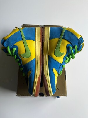 Size 8 - Nike Dunk Pro SB High Marge Simpson | eBay