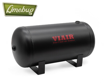 5 Gallon Viair Black Auxiliary Air Ride Tank Ride Universal Steel ...