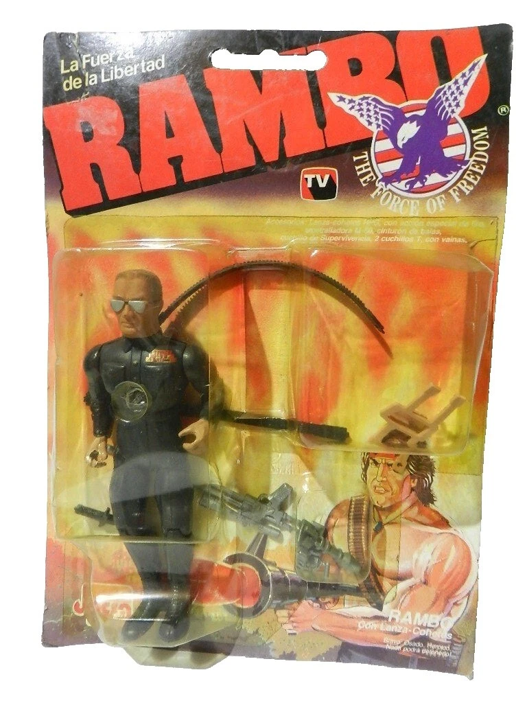 Figura de acción de acción de Rambo Collections