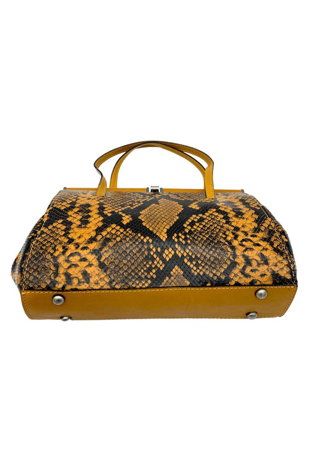 Patricia Nash Python Camellino Frame crossbody Bag Au… Gem