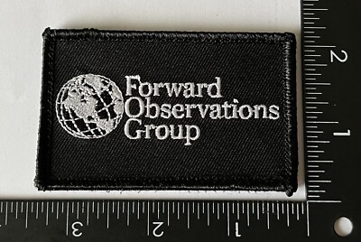 Forward Observations Group Black FOG Corporate Logo