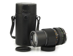Olympus 75-150mm f/4 Zoom Lens - Olympus OM Mount - Case & Caps