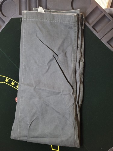 Carhartt B1320LV Dark Gray 100% Cotton Work Pants Men's Size 36 x 32 - Picture 10 of 19