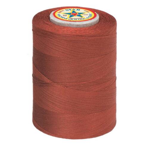 V37-77a -- Star Maschine Quilten Nähen - 100 % Baumwolle - ROST Orange 30 Watt (3er Pack)