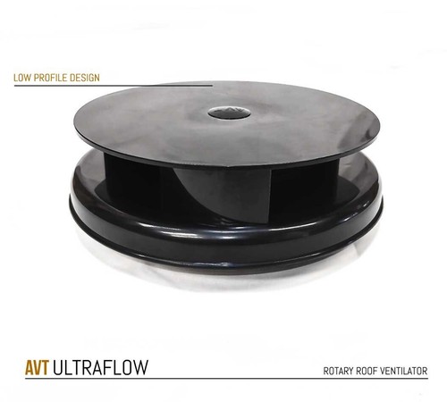 BLACK Rotating Vehicle Van Roof Vent Ventilator For FORD VAN / TRUCK / TRAILER - Imagen 5 de 7