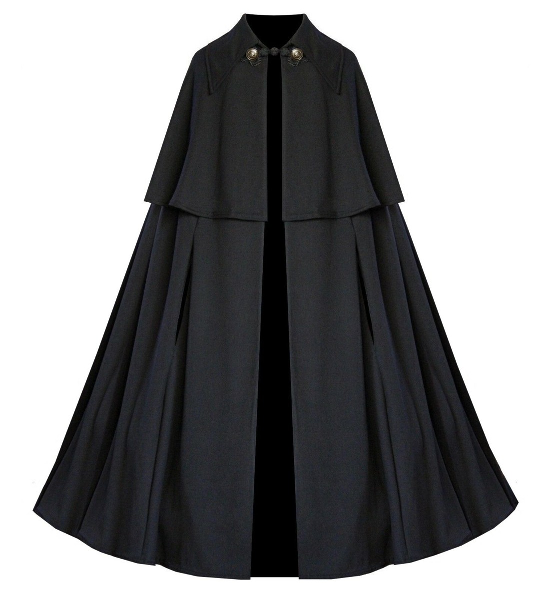 Gothic Steampunk Cloak Victorian Medieval Renaissance Western