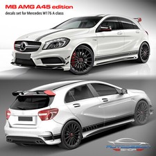Mercedes W176 Classe A AMG A45 Edizione 1 Stile Strisce Grafica