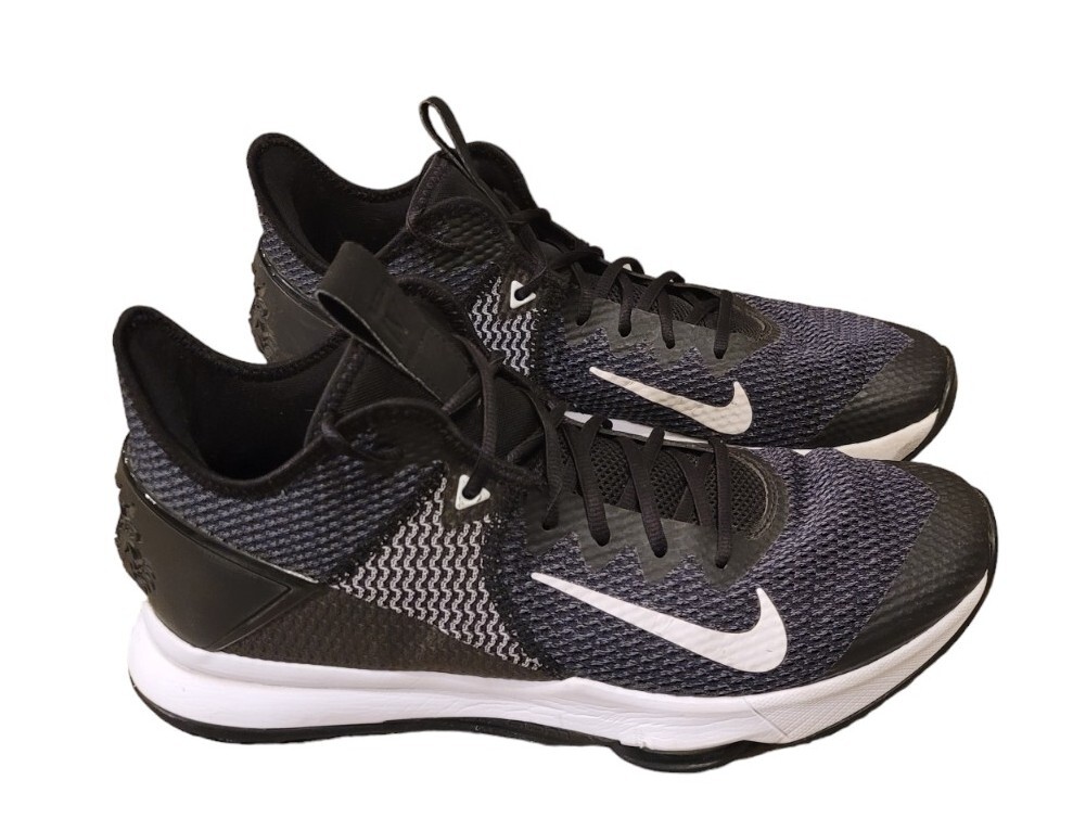 NIKE LEBRON WITNESS 4 BLACK/WHITE Men's Size 12 Shoes Sneakers | eBay