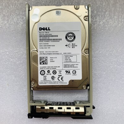 New Dell/Seagate 900GB 10K SAS 6Gb/s ST900MM0006 with R Tray DELL 2RR9T New Dell/Seagate 900GB 10K SAS 6Gb/s ST900MM0006 with R Tray DELL 2RR9T