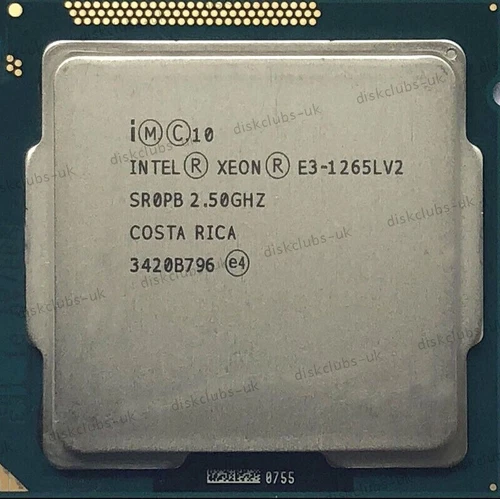 Intel Xeon E3-1265L V2 E3-1265LV2 2.5GHz 8MB LGA1155 Processer