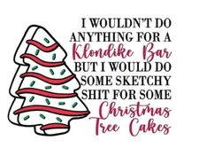 Christmas Tree Cake Tumbler Cup 20oz