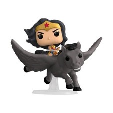 Funko Pop! Ride Super Deluxe: Wonder Woman 80 Aniversario - Wonder Woman en...