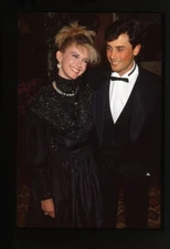 Olivia Newton John Matt Lattanzi Candid 1980's Original 35mm Photo Transparency 