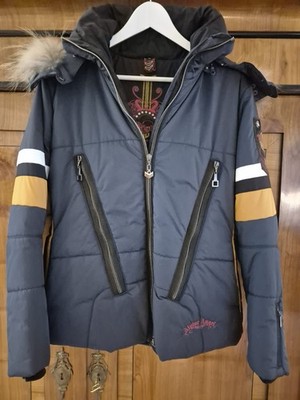Sportalm women's ski jacket Kitzbühel size 42 hood fur removable EUR 1,249.00