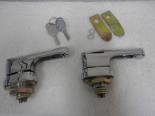 2 -Tubular Cam Lock Aluminum Alloy Handle Lock Keyed Alike for Cabinets
