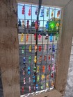 Chicken Wire Glass Beaded Sun Catcher