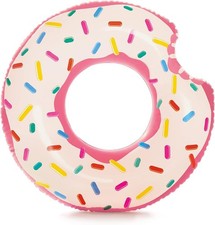 Intex Rainbow Sprinkle Donut 45" Tube Inflatable Float Swimming Pool Tube