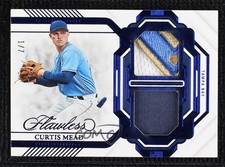 2023 Panini Flawless Dual Patch Sapphire 1/7 Curtis Mead #DP-CM Dual Patch 0wc9