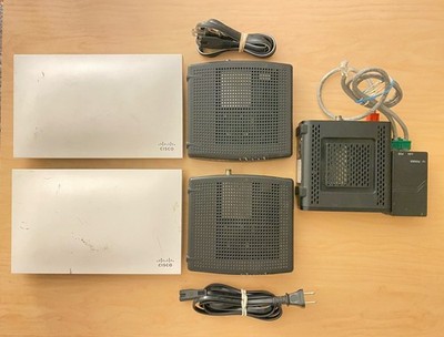 LOT OF Mixed Network Equipment: Wi-Fi Access Points & Cable Modems; Cisco Arris+