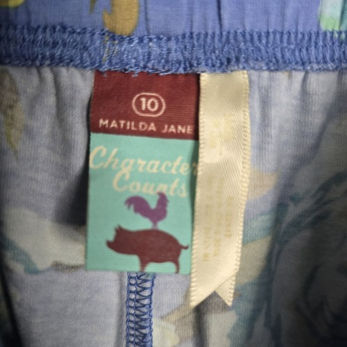 Lot of 6 Matilda Jane Pieces 4 Pants 2 Tops Sz 10 2 Coord Sets - Picture 20 of 24