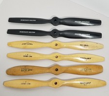 Model Airplane Propellors Rev-Up, Top Flite, Master Airscrew 10-4, 10-5, 10-7
