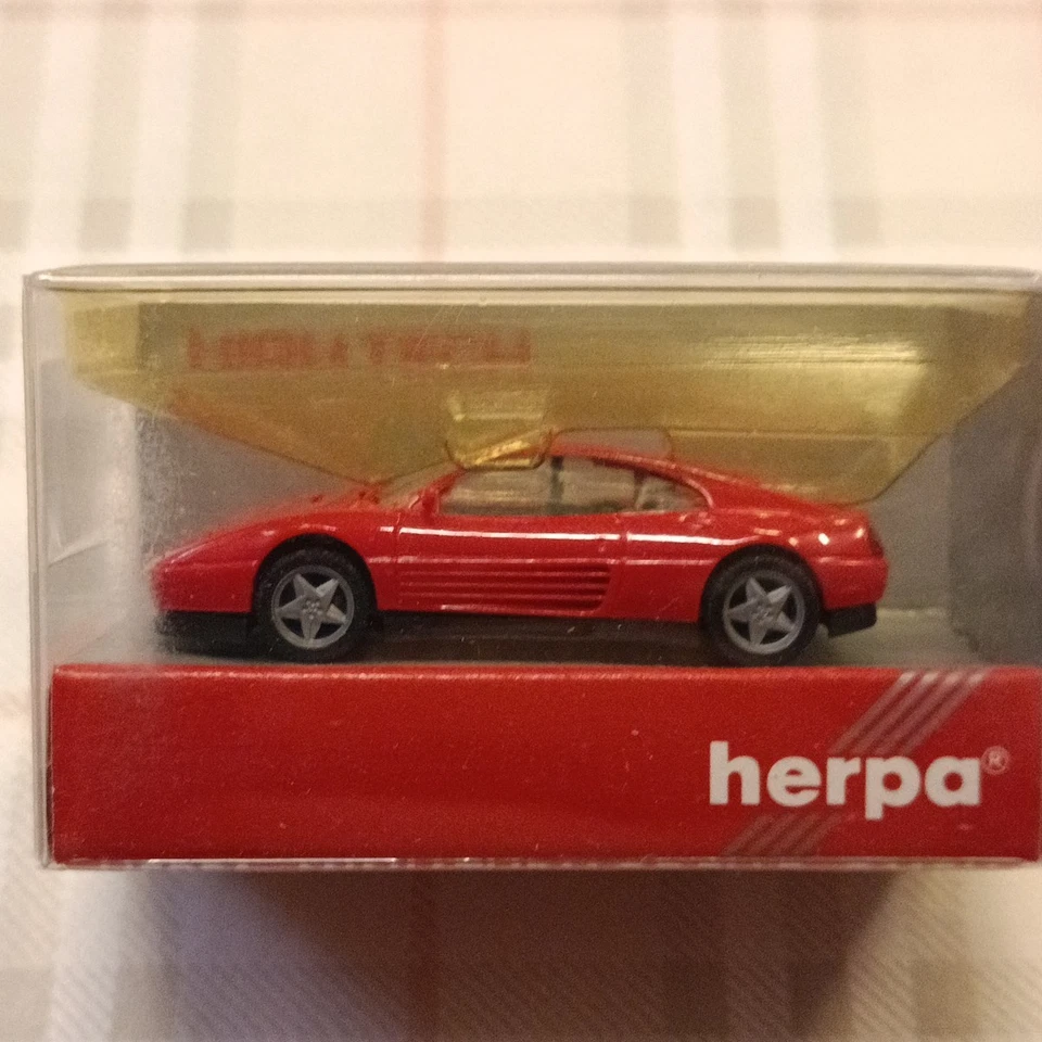FERRARI 348 TB - RED - 1/87 - Herpa - Immagine 3 di 4