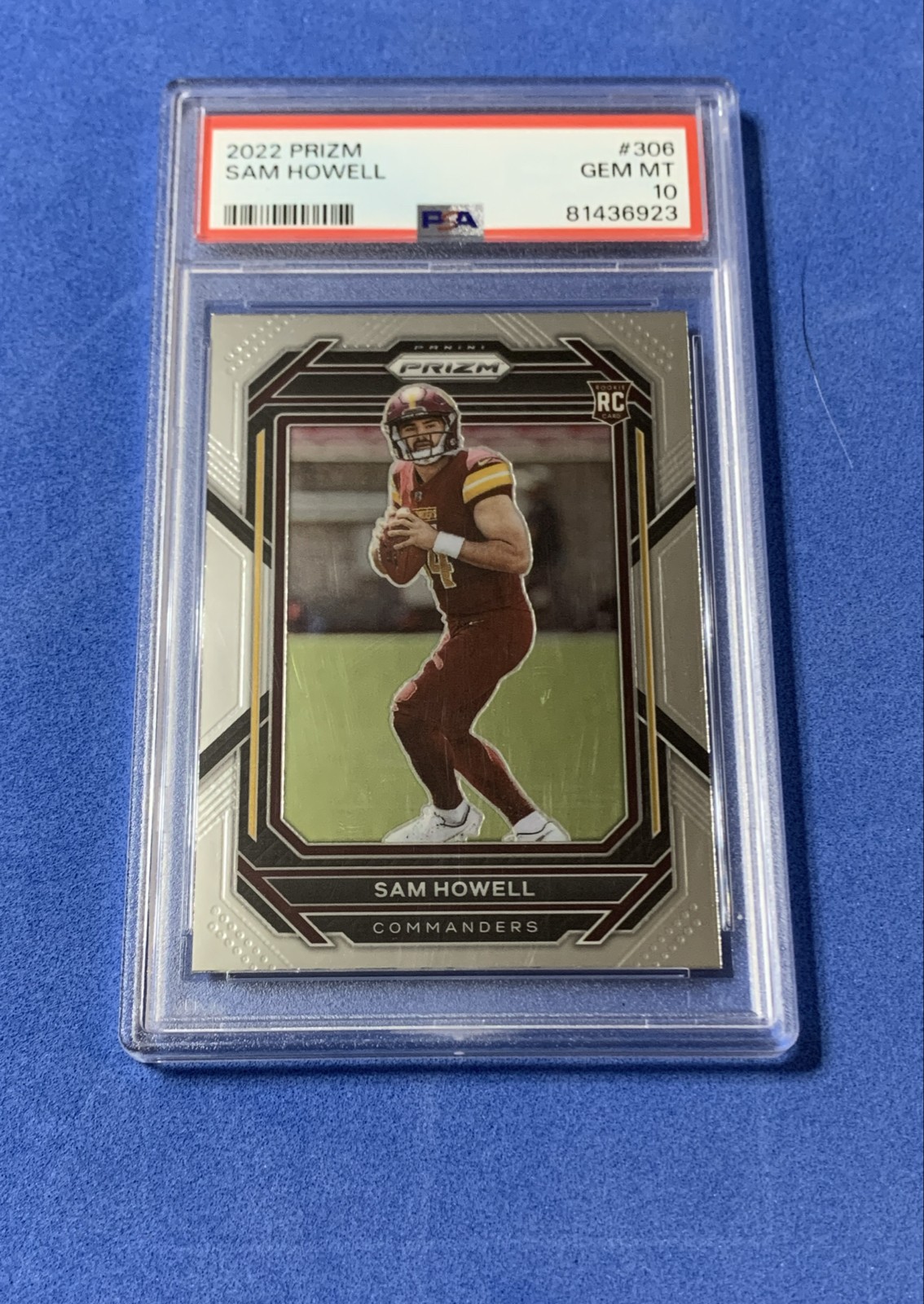 2022 Panini Prizm - Rookies Sam Howell #306 (RC)