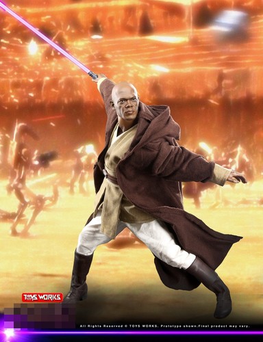 Toys Works Mace Windu Saber Master 12in Action Figure Doll Model Tw005 - Picture 6 of 8