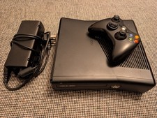 Microsoft Xbox 360 Slim Console Bundle 250gb Harddrive Controller Power HDMI VGC