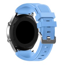 22mm Silicone Watch Strap for Garmin Vivoactive 4 Huawei GT Amazfit GTR