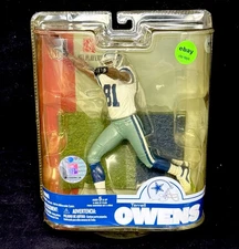 McFarlane NFL Terrell Owens Dallas Cowboys 6” Action Figure Series 16 New 2007