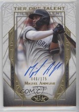 2022 Topps Tier One Talent 46/175 Miguel Andujar #T1TA-MAN Auto 0e9i