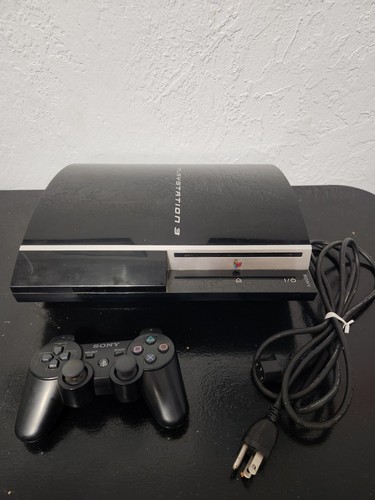 Sony PlayStation 3 160GB Konsole Schwarz CECHP01 mit Controller - GETESTET - Schneller Versand