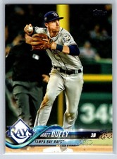 2018 Topps Update #US272 Matt Duffy Tampa Bay Rays
