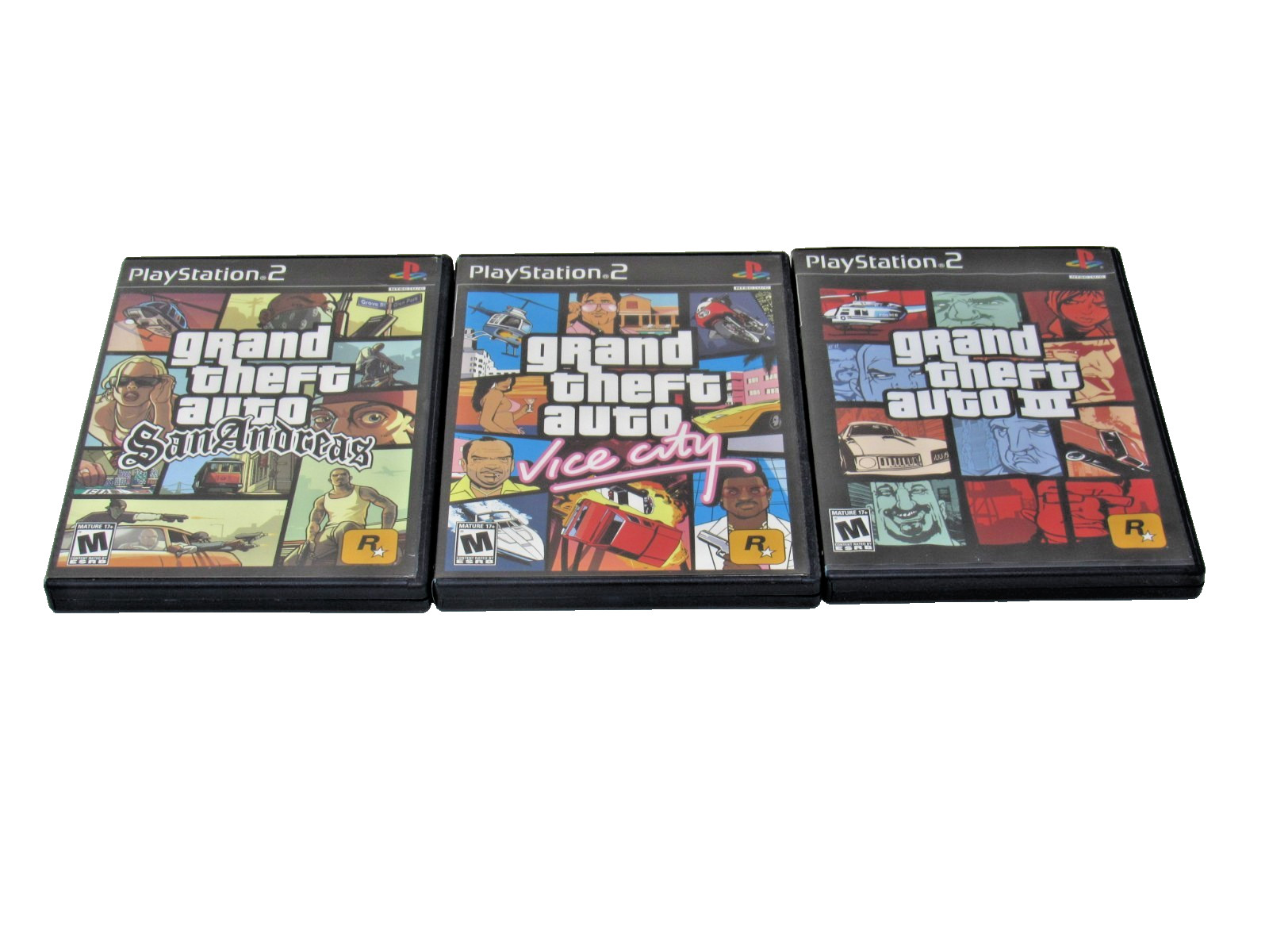Grand Theft Auto: The Trilogy PlayStation 2, 2006 PS2 GTA