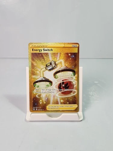Energy Switch 212/195 Gold Secret Rare Swsh12: Silver Tempest Pokemon