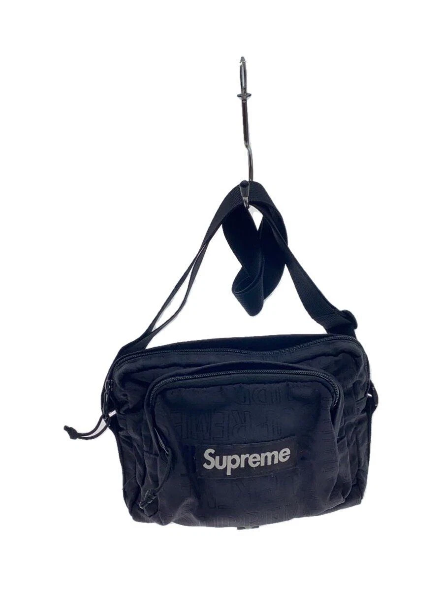 Sac bandoulière Supreme noir occasion